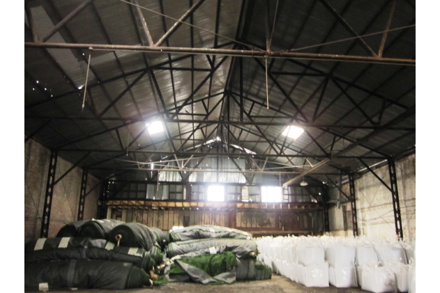 Interior of the current warehouse