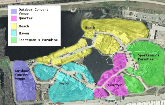 If approved, Jazzland Park will have four lands.