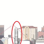Trahan's proposed 12 story "sliver" building at 309 Magazine Street
