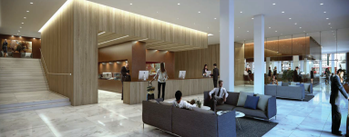 Rendering of the Jung Hotel via Trahan Architects and Mcdonnel.com.
