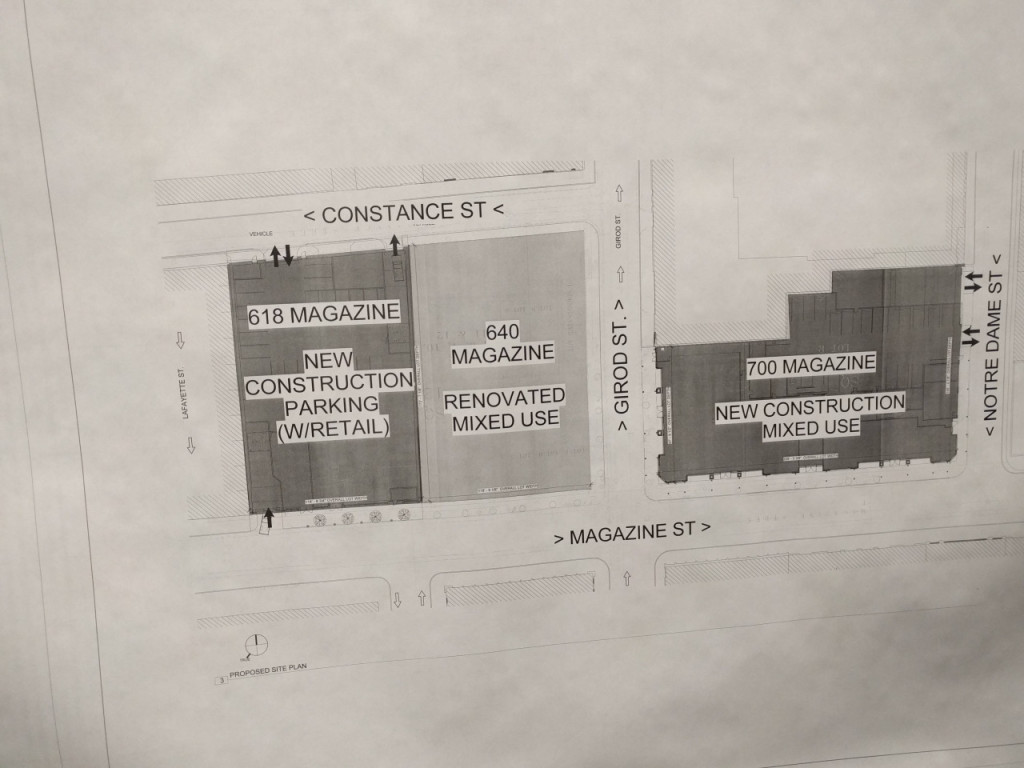 Rendering of the new development from the Warehouse District Association meeting. 