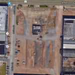 The site Oschner plans to build a new hospital on.  Image via Google maps.