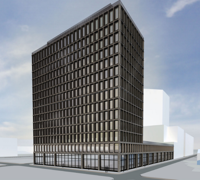 Rendering of The Standard by Morris Adjmi Architects via City of New Orleans