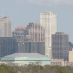New Orleans skyline via Wikipedia.