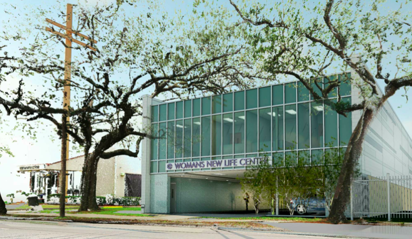 Rendering of the new building at 4612 South Claiborne Avenue by HMS Architects via City of New Orleans