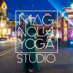 Logo of Magnolia Yoga Studio via Stirling Properties.